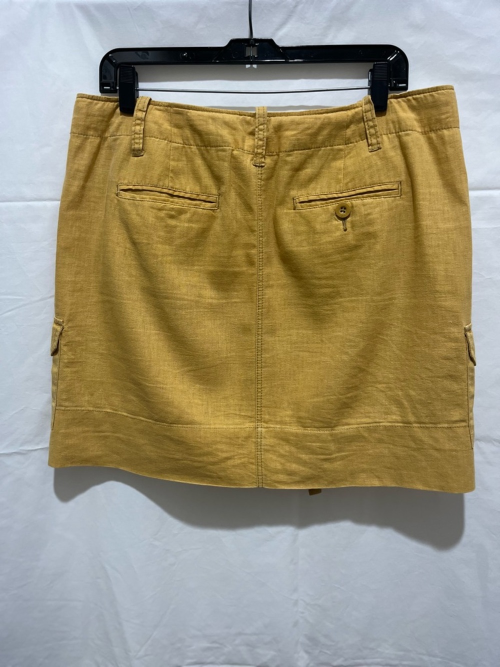Anthropology Paper boy Casual Mustard Cargo Skirt 100% cotton - Picture 4 of 8